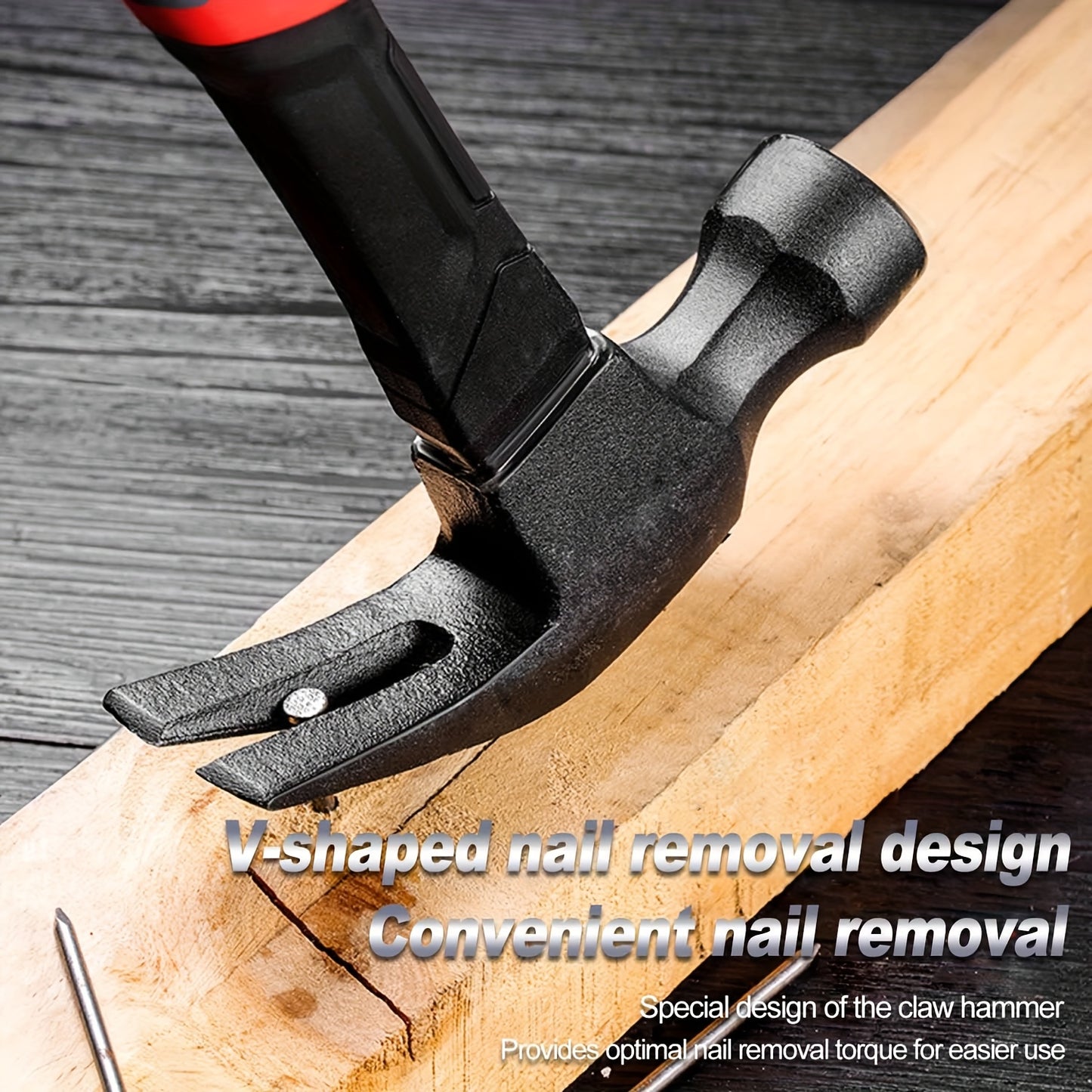 Ergonomic Comfort-Grip Claw Hammer