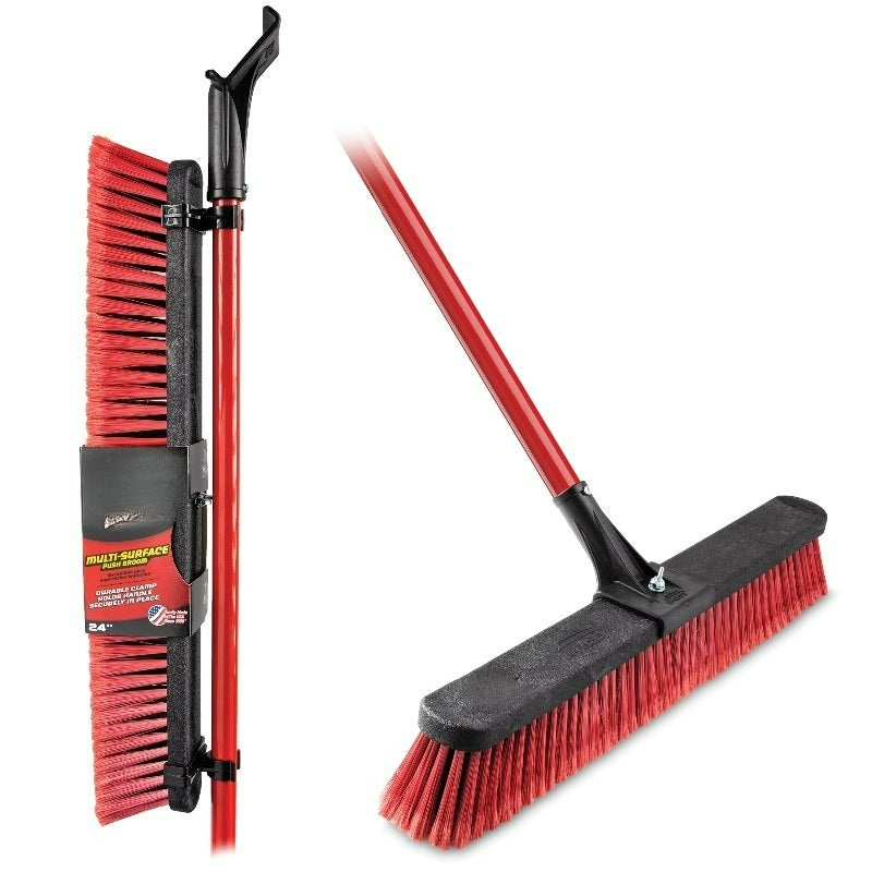 Commercial Grade Multi-Surface Push Broom
