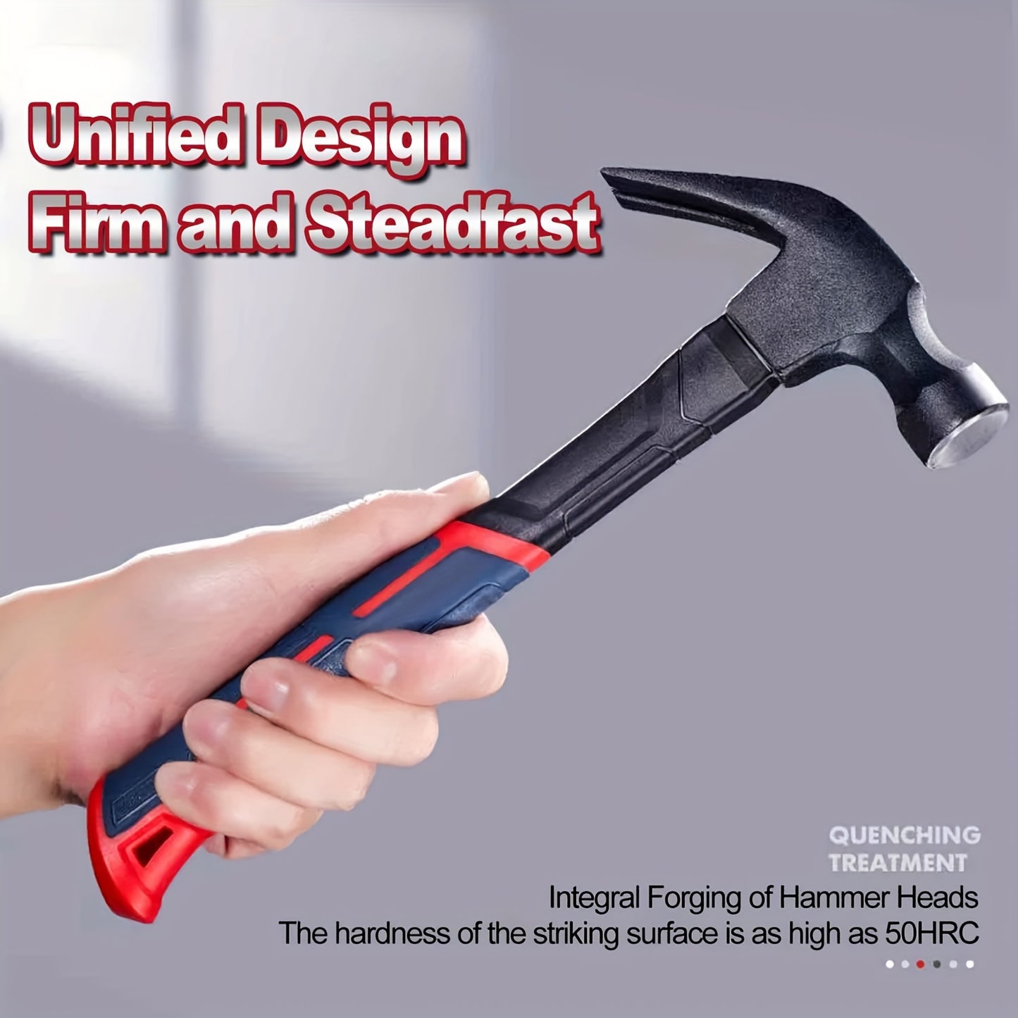 Ergonomic Comfort-Grip Claw Hammer