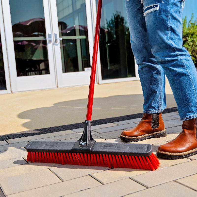 Commercial Grade Multi-Surface Push Broom