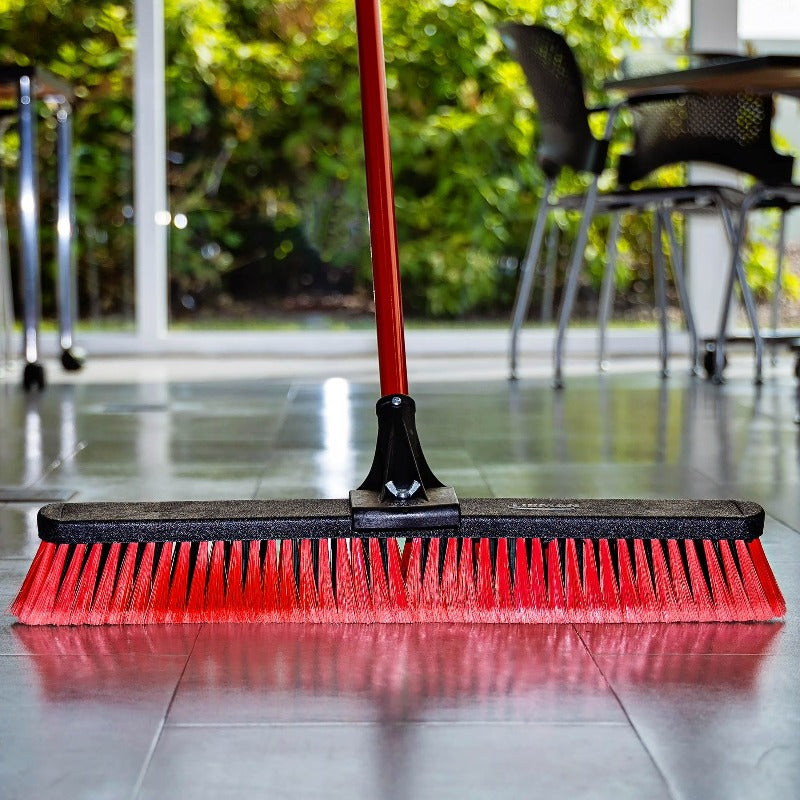 Commercial Grade Multi-Surface Push Broom
